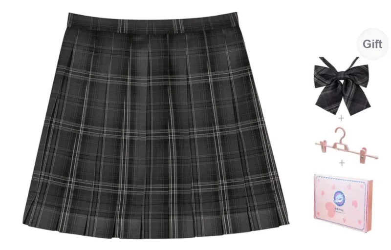 Tokyo Season Casual Short Skirts Women's Gift Box Set Dark Blue-4