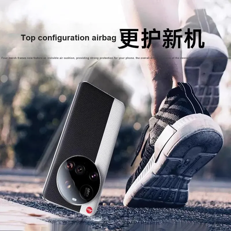 Andmo Lenses Are All inclusive Extra Thin Vegan Leather Impact Resistant Phone Case Compatibility With Xiaomi 15 Ultra-14