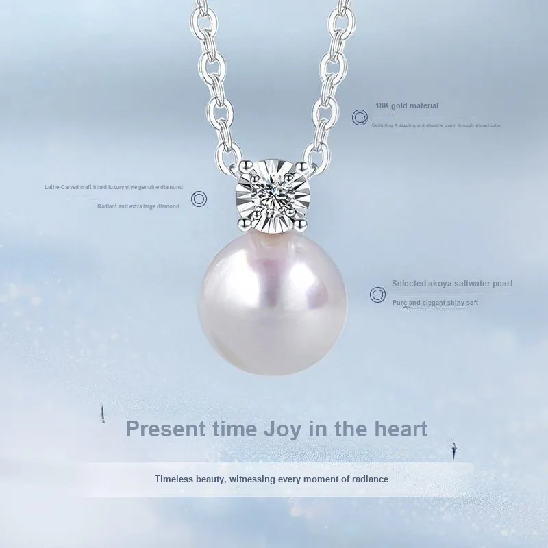 ALLOVE Pearl Pendants Women's-3