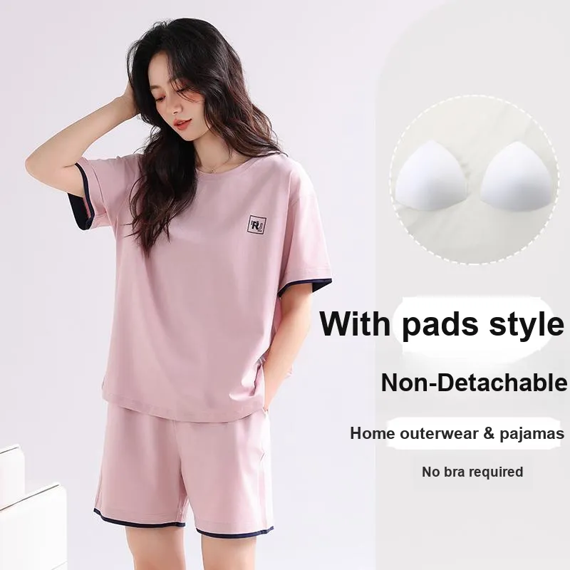 OUSHIBO Pajama Set Women's Image Color-3