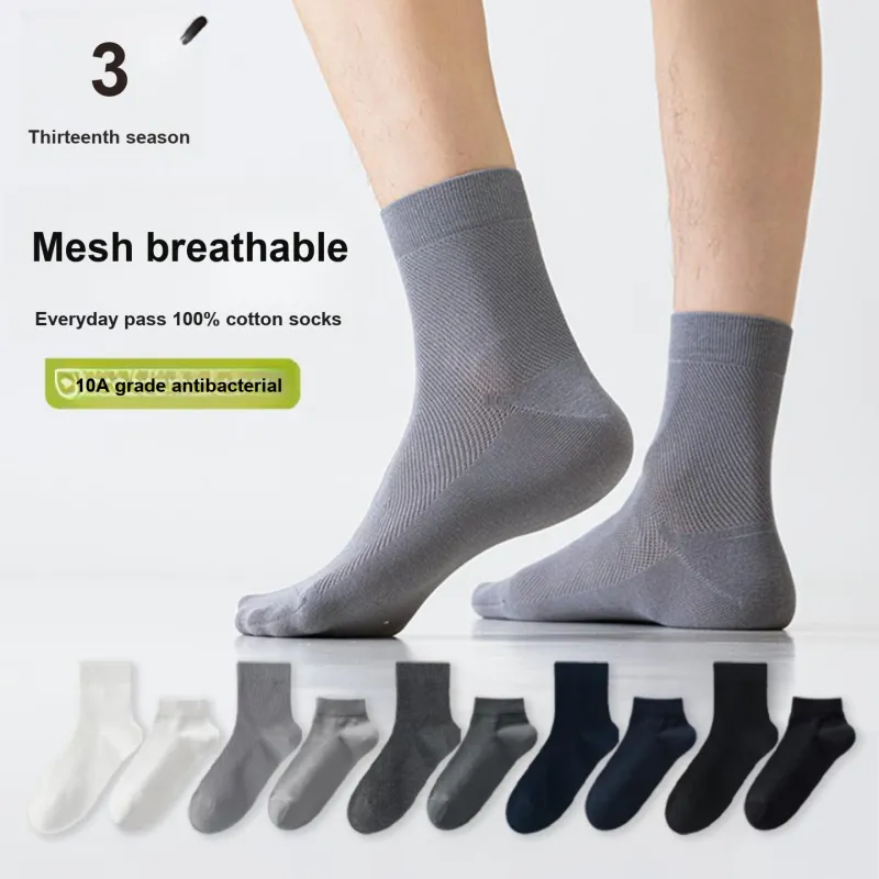 Thirteen day Season Mid Calf Socks Men's 5 Pack-1