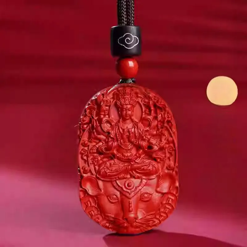 Sima Is Ethereal Cinnabar Pendants Unisex-1