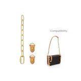 [Original Gold]Extender Chain 23cm+Abrasion-Resistant Buckle