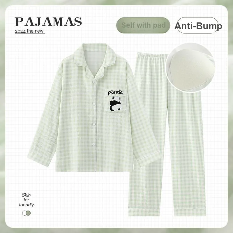 O'MESIK Pajama Set Women's Green-1