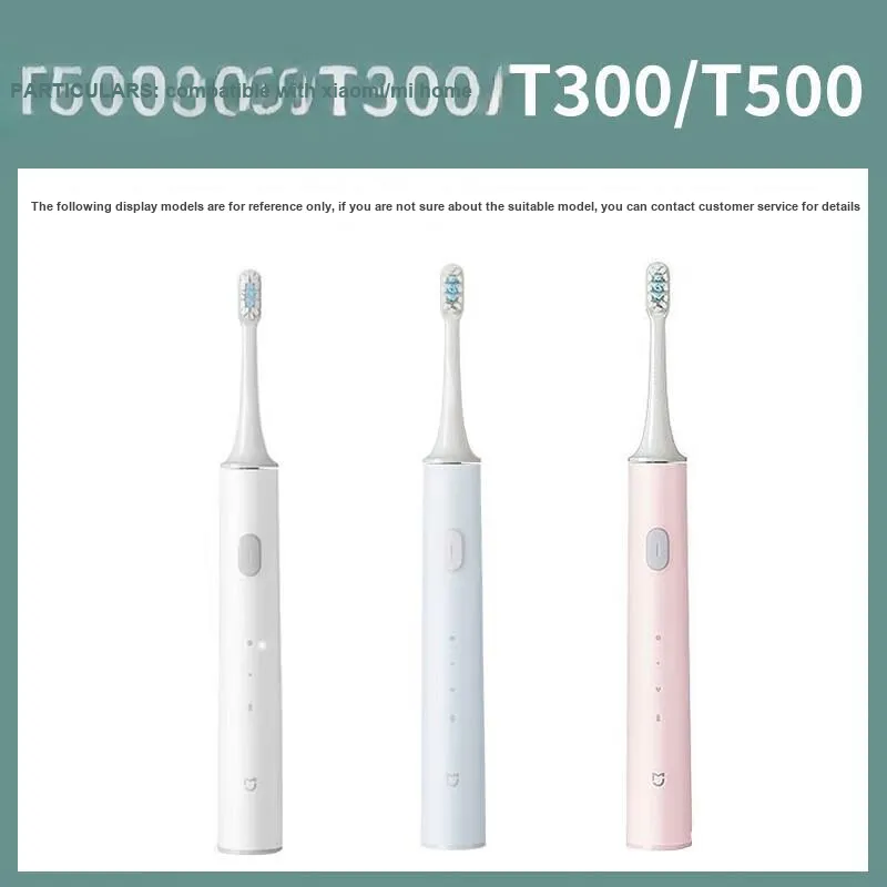 EIYEAH Compatible With Millet Mi Home Electric Toothbrush Heads Adults Unisex Hair Cleaning All Replacement Heads-8