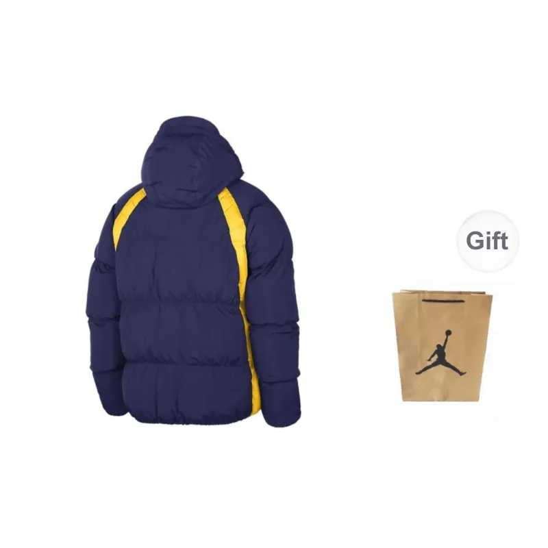 Jordan Down Jacket Unisex Blue Includes Shopping Bag-1