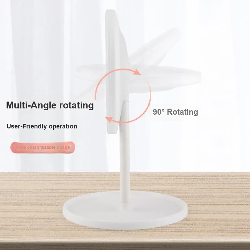 Future Maple Desktop Portable Foldable With Fill Light LED Makeup Mirror-1