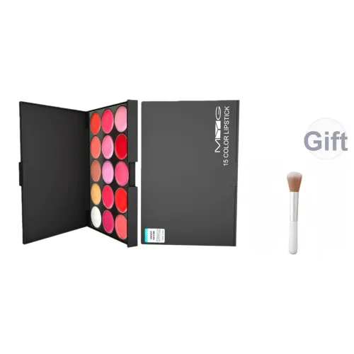 MYG Универсальный Пятнадцать Цветов Палетка Помад Питательная Увлажняющая Кожа Привлекательный Тон Кожи