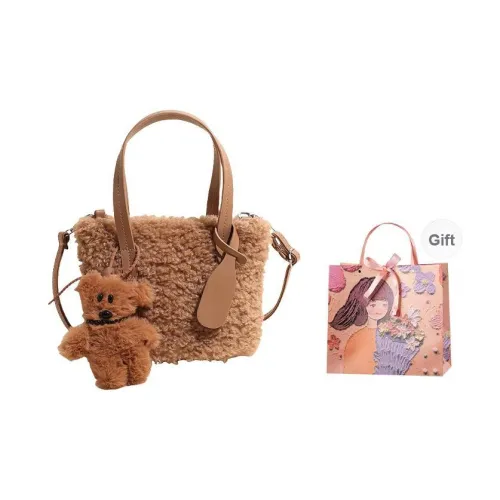 PARK DANCE Sherpa Shoulder Bag, Crossbody Bag, Handbag Regular Women's Multicolor