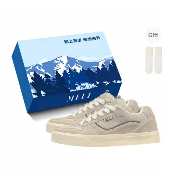 Fawn Miri Anti Slip Wear Resistant Low Top Skateboard Shoes Women's Greige