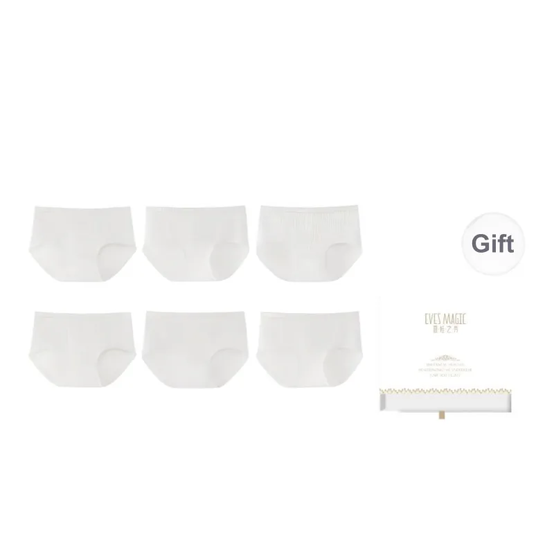 XIA.WA.ZHI.XIU Underpants Women's Shopping Bag 6 Pack-12