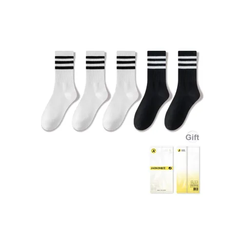 JIAZINI Носки Crew Женские упаковка из 5 пар