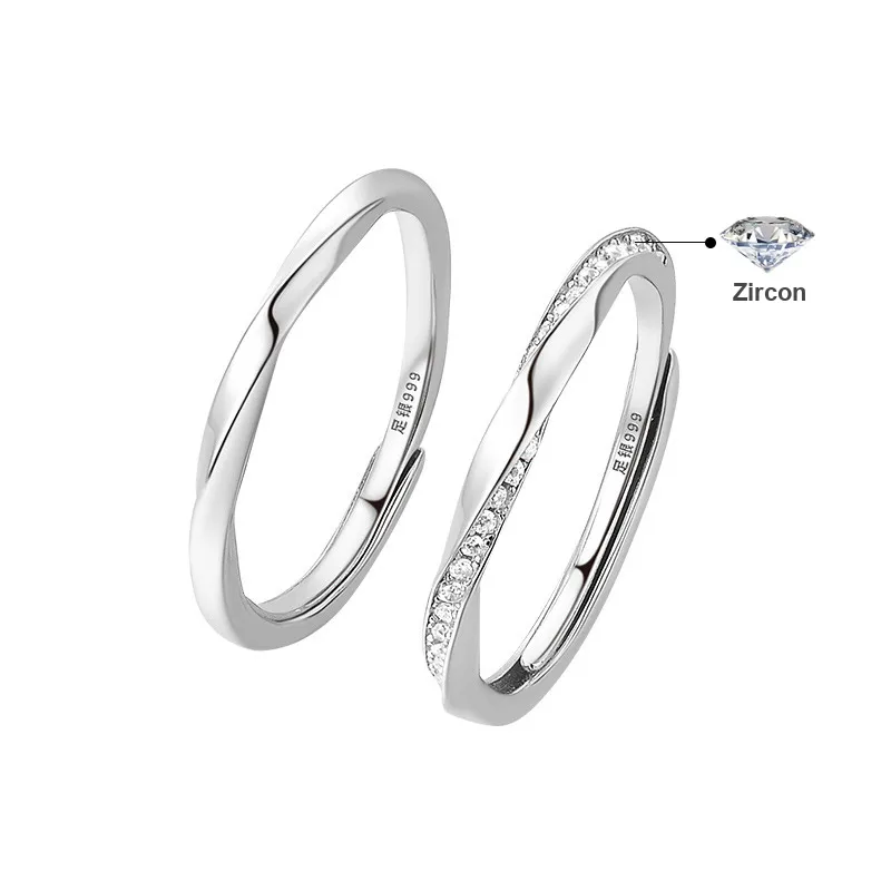 HANYUDIE S925 Silver Rings Unisex-8