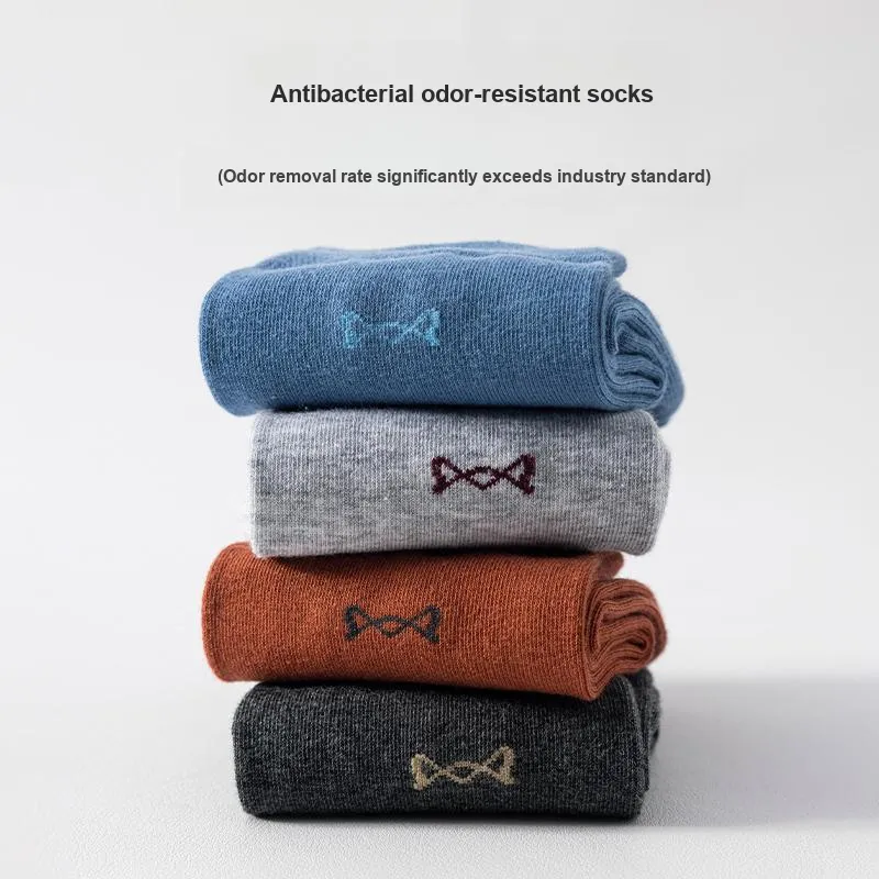 MIIOW Mid Calf Socks Men's Box 5 Pack-11