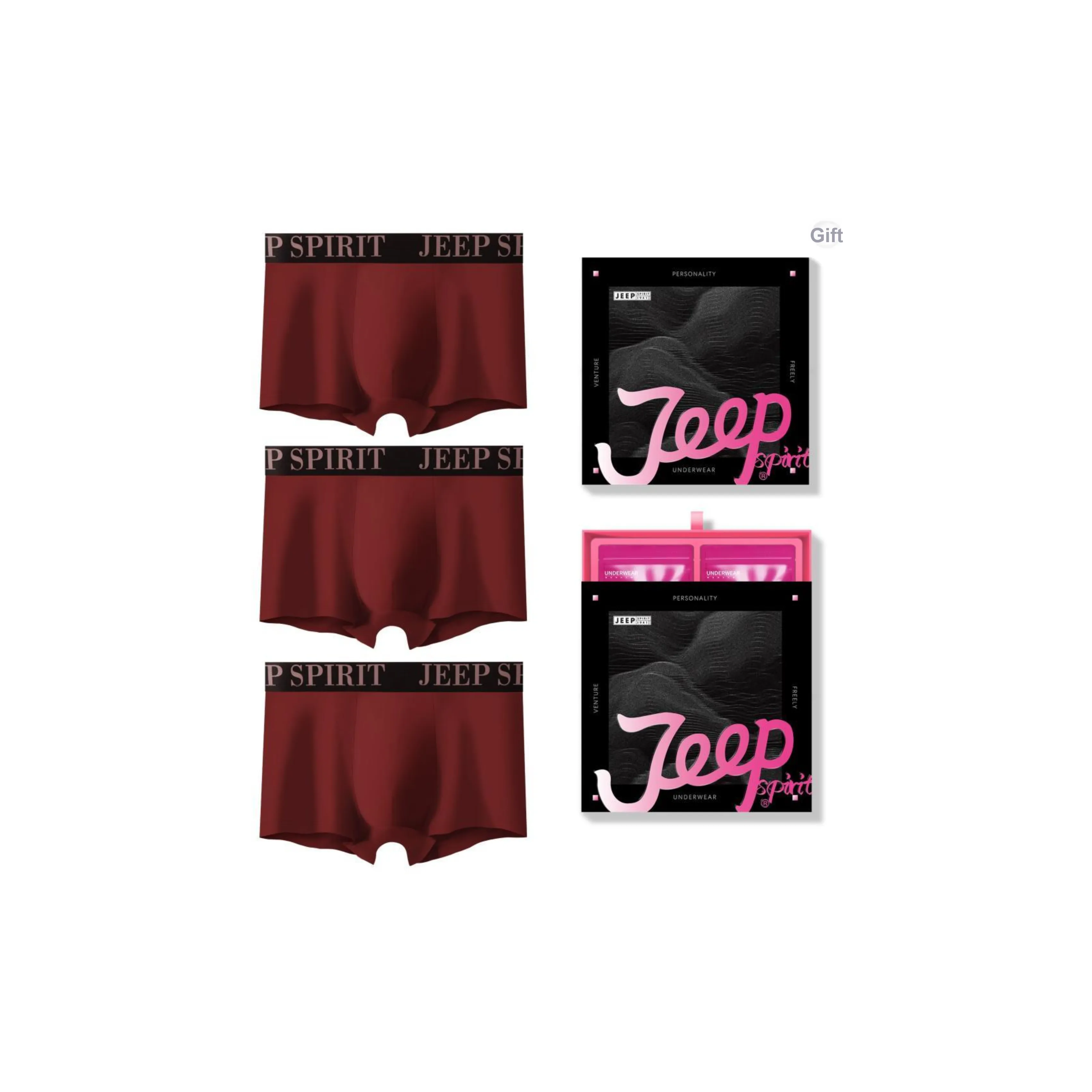 JEEP SPIRIT Мужское нижнее белье 3 штуки