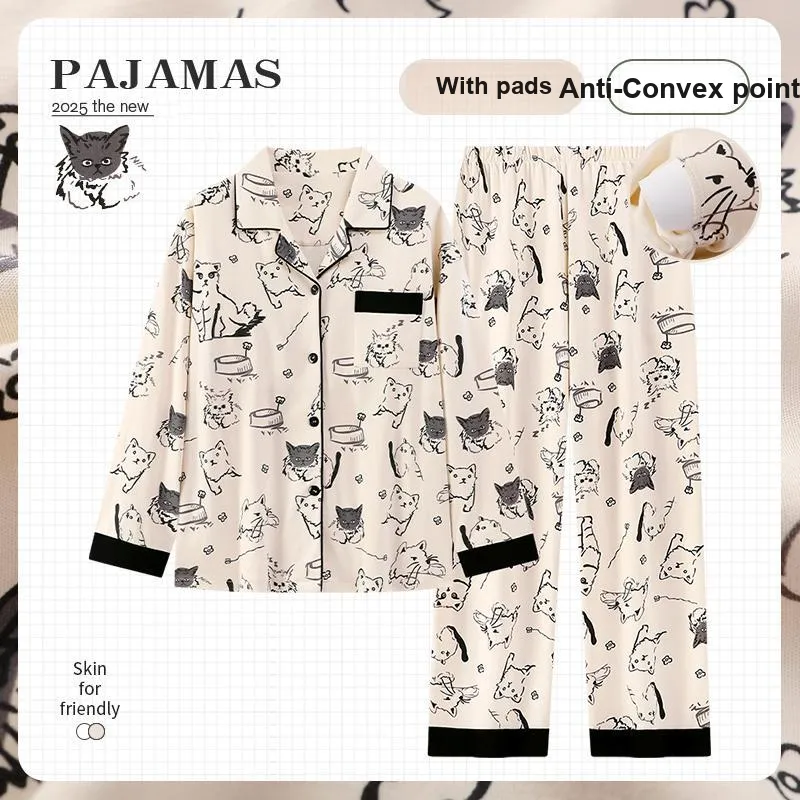 O'MESIK Pajama Set Women's Apricot-1