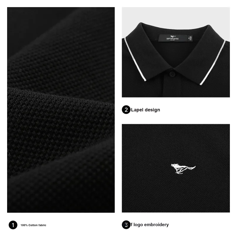 SEPTWOLVES Polo Shirts Unisex-4