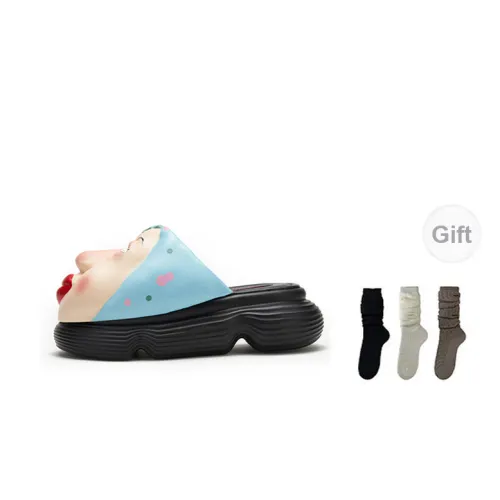 DAPHNE LAB Lollipop Series Closed Toe Slippers Women's