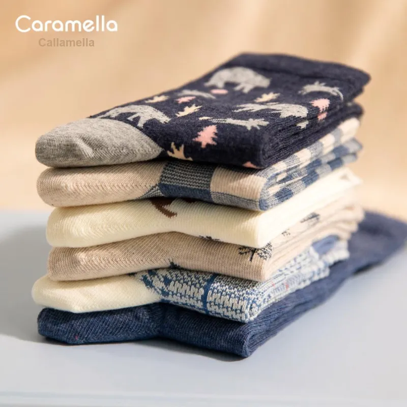 Caramella Mid Calf Socks Women's-10
