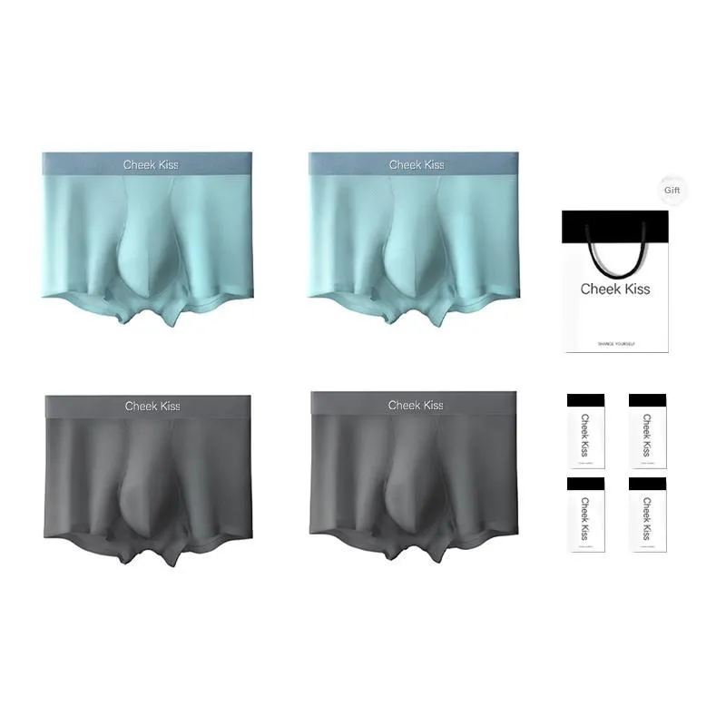 Cheekkiss Underpants Men's Gift Box Set Of 4-12