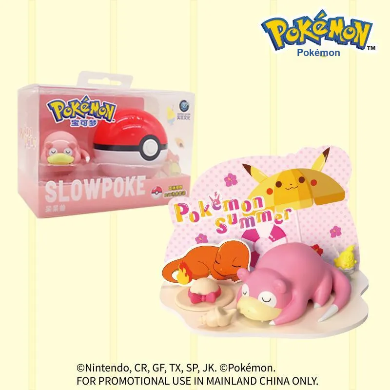 Janepson Pokémon Pikachu Psyduck Hobby Model Toy Chibi Figures-4