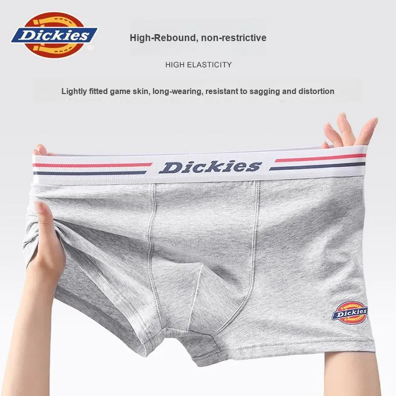 Dickies Cotton Like Gusset Underpants Men's Gift Box 3 Pieces+Handbag-7