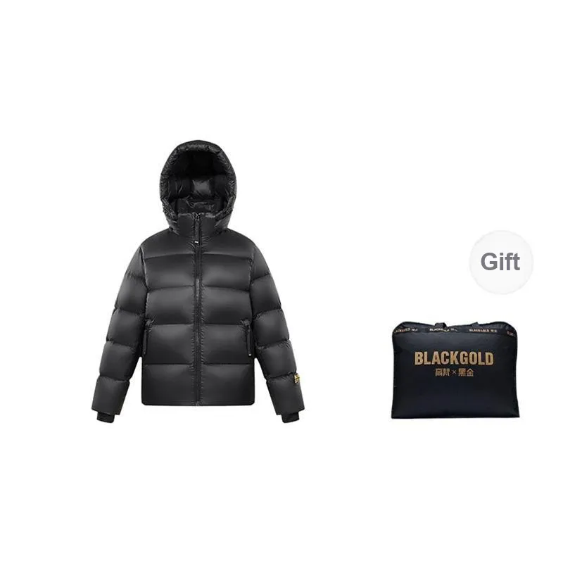 GOLDFARM Down Jacket Unisex Black-0