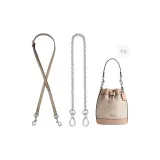 [Replaceable Shoulder Strap]Sand Crossbody Bag with Adjustable Strap+Decorative Chain