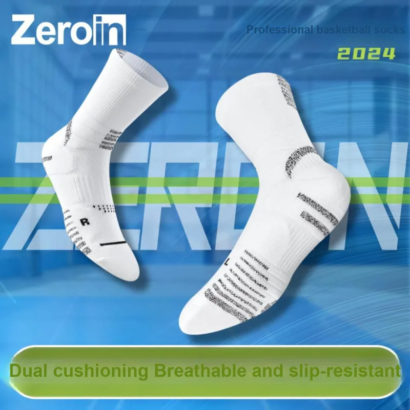 ZEROIN Basketball Socks Men's 3 Pack-1