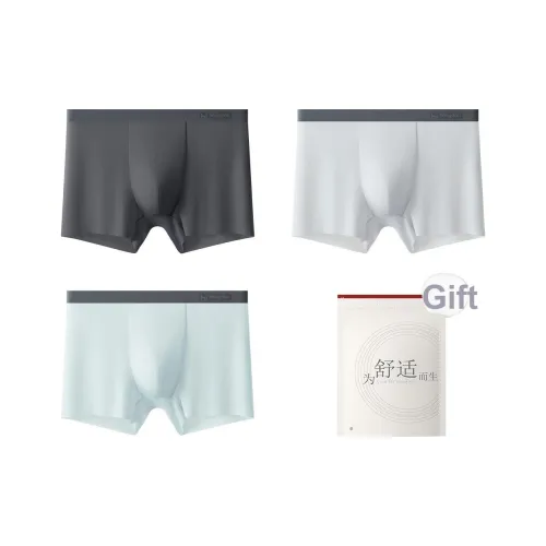 Red Bean Нижнее белье Мужской Сумка для покупок 3 шт