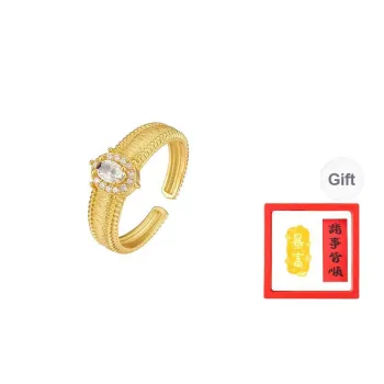 Chongqing Gold Store S925 Silver Rings Unisex