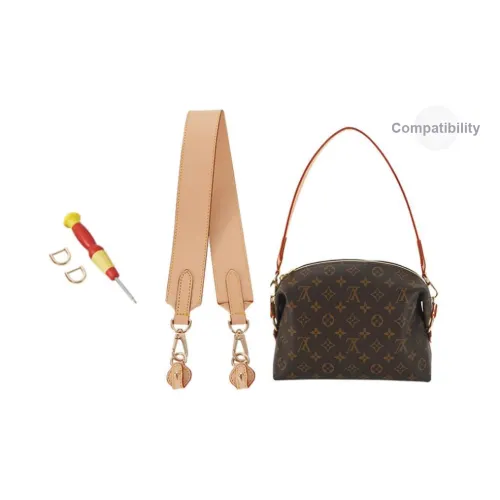 Lan Bao Fan Плечевой ремень из коровьей кожи модифицированный заменный унисекс коричневый