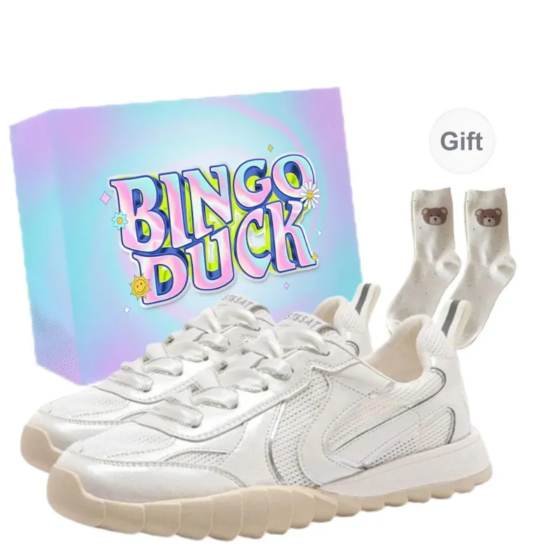 BINGO DUCK Coverage Breathable Low Top Casual Shoes Women's-2