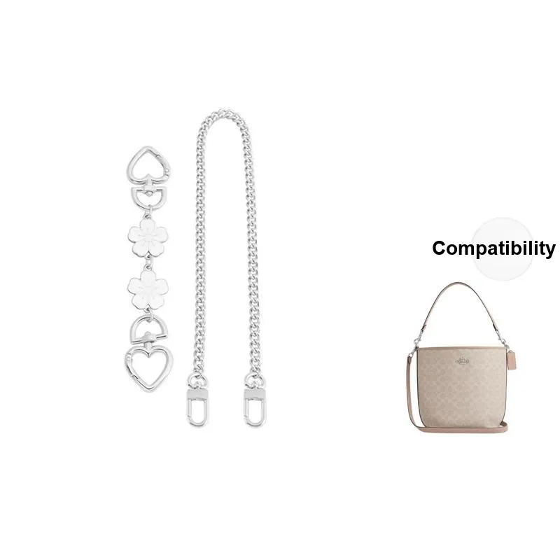 Ingenuity Handmade Metal Alloys Shoulder Strap Extender Chain Storage Bag Accessories Bag Accessory Women's Multicolor