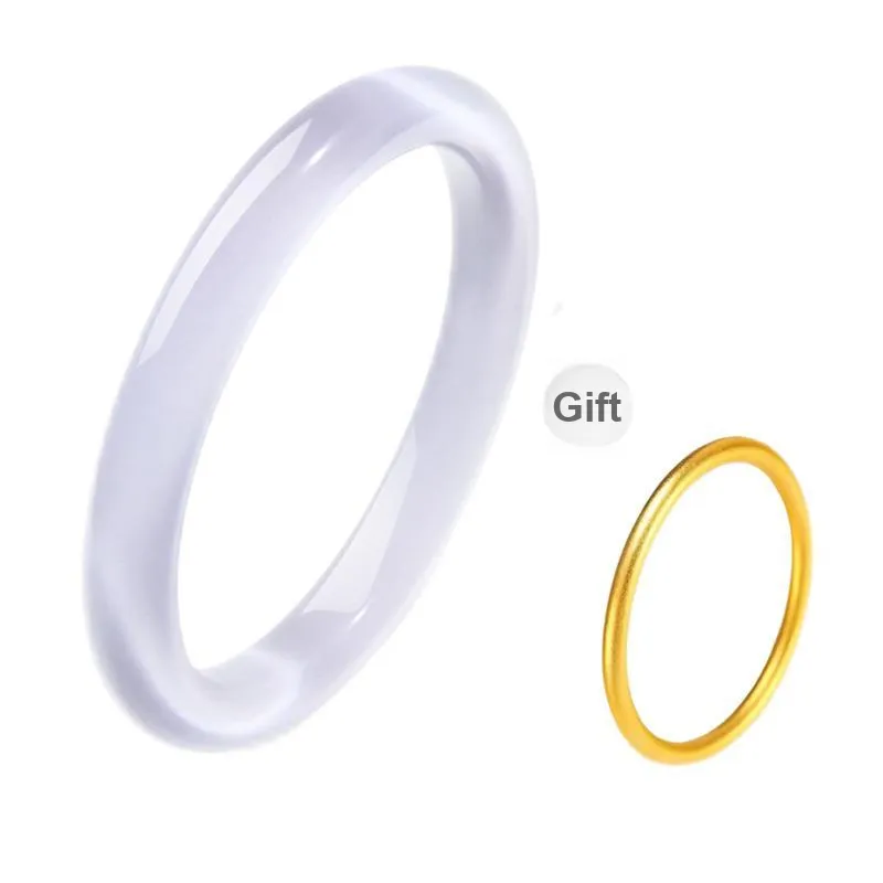 LIANGYUXI Glass Cat Eye Jade Bangles Women's-21