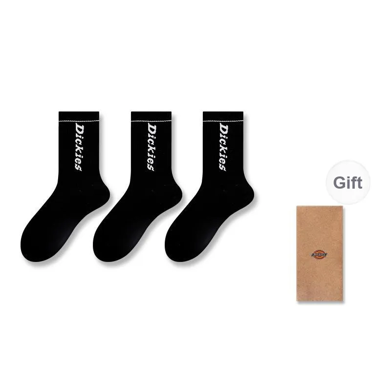Dickies Fall And Winter Knee-High Socks Unisex Couple Socks-36