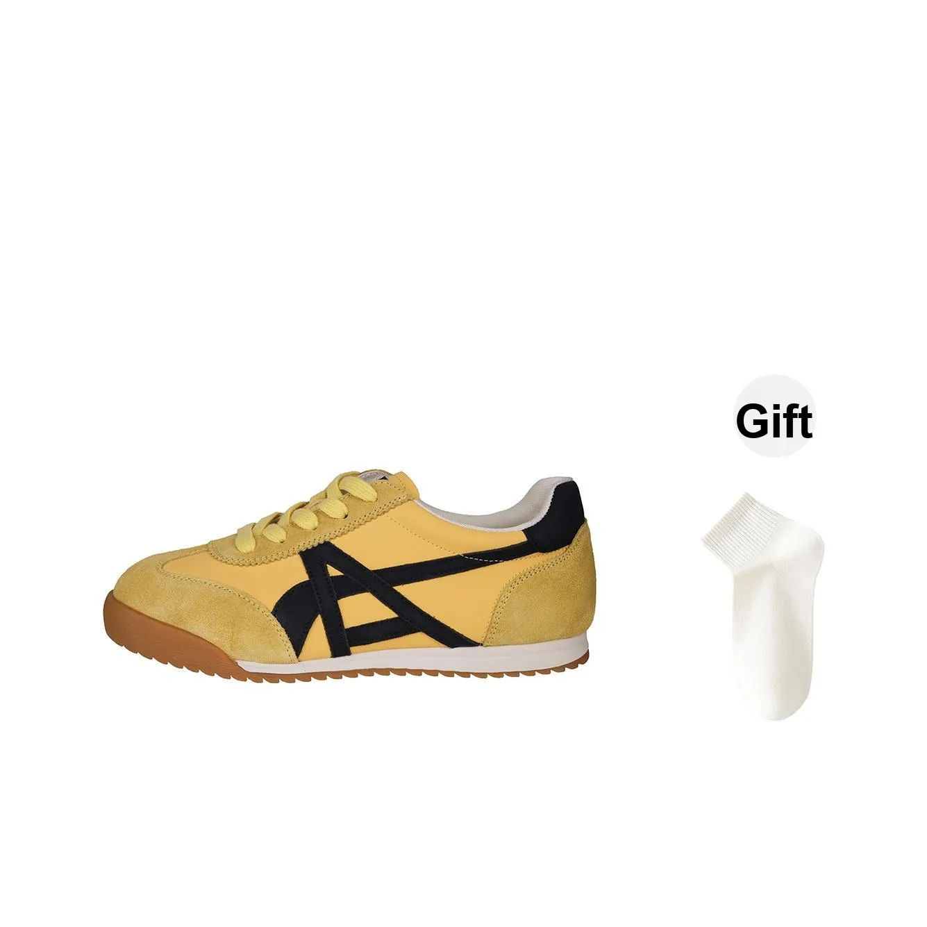 AQUASCUTUM Низкий топ Повседневная обувь Женская Желтая