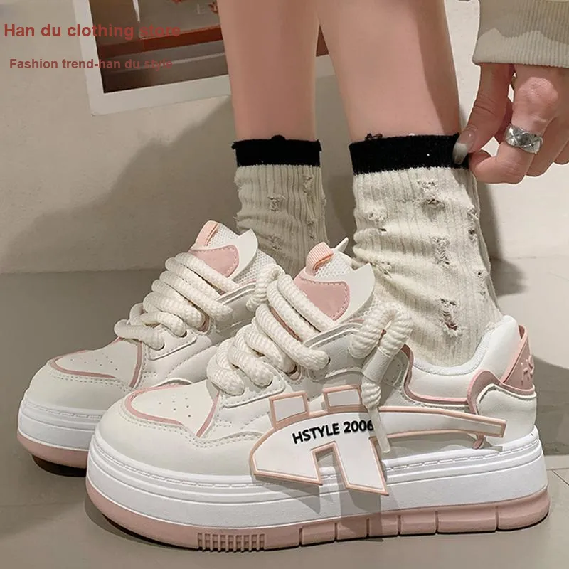 HSTYLE Slip-Resistant Skateboard Shoes Women's-7