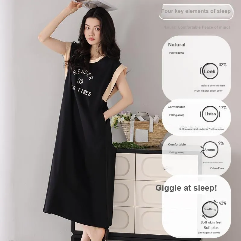 MADALLO Women's Nightgowns-3