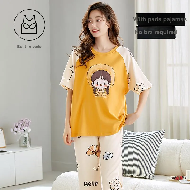 GOSO Pajama Set Women's Sunflower-1