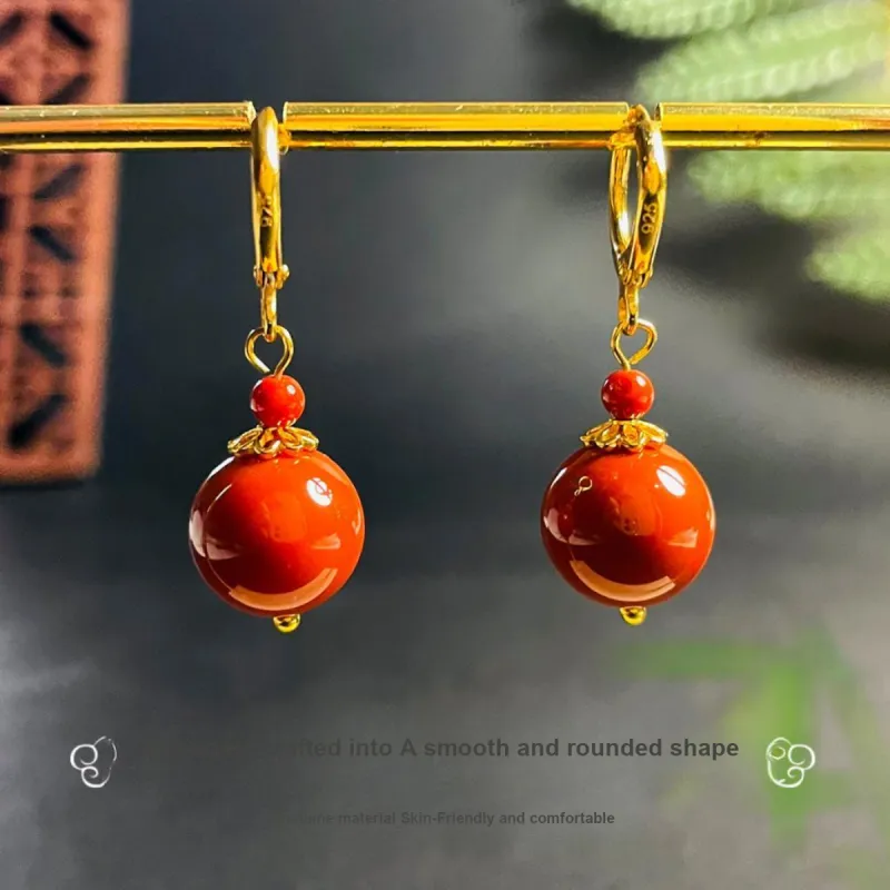 Love Jade Earrings Women's-3