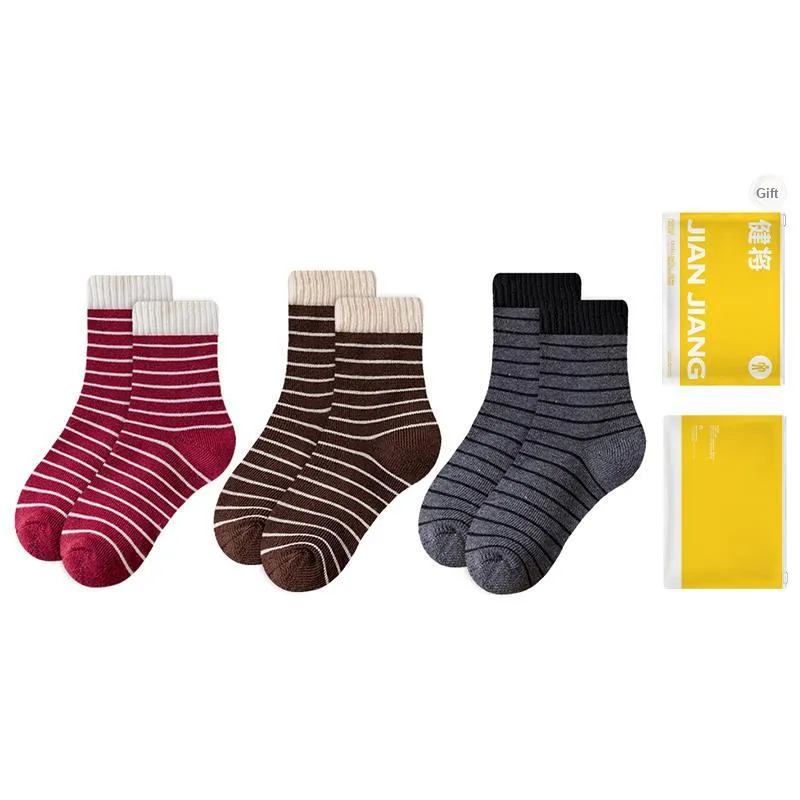 Master Mid Calf Socks Women's Shopping Bag 3 Pack-9
