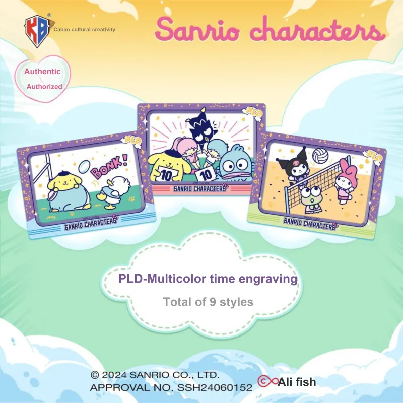 Kabao Cultural Creation x Sanrio Polaroid Second Edition Multicolor Life 10 Yuan Bag IP/Anime Cards 18 Packs/box-3