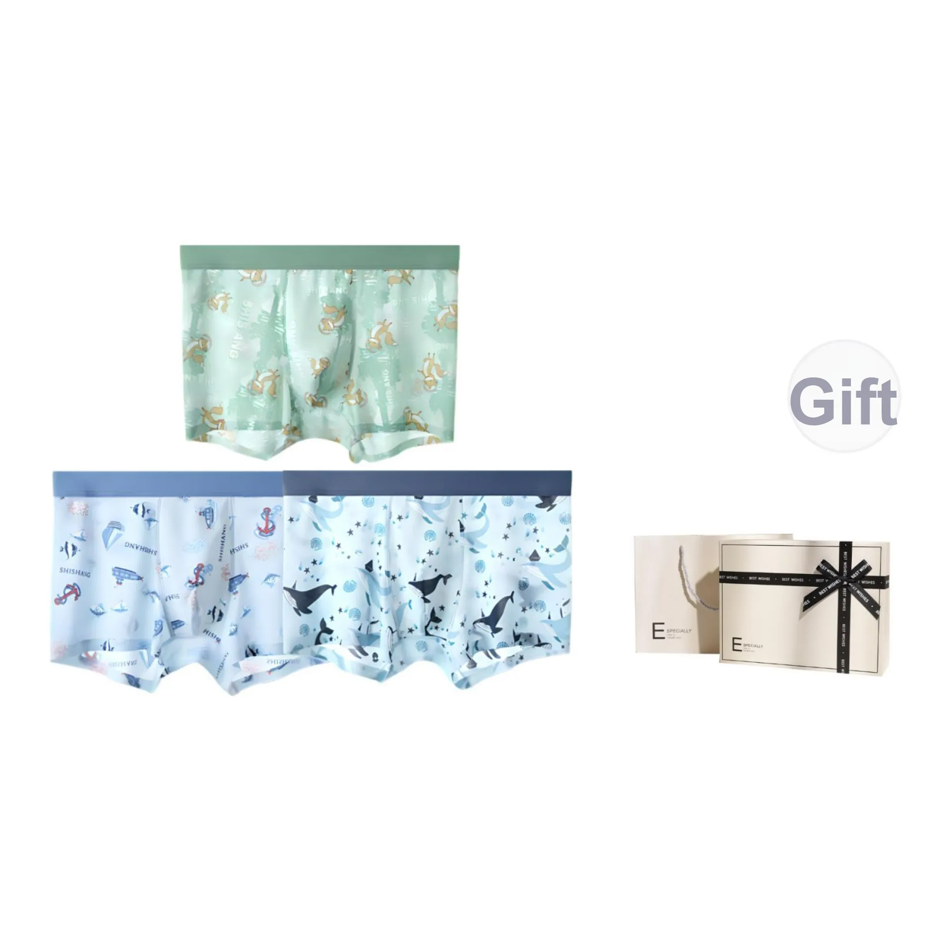 Inside the orange Нижнее белье Подарочная коробка Мужской Коробка 3 шт