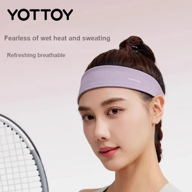 YOTTOY Sweatband, Hair Band Elastic Moisture Absorption, Sweat Channeling Fitness Yoga Running Jump Rope Dancing Unisex-11