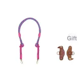 Barbie Pink-Braided String Shoulder Strap[Set]One Shoulder Look