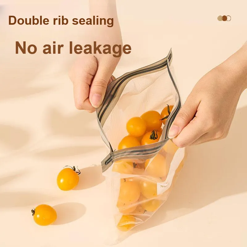 Haiying Transparent Visible Double Sealed Storage Bag-0