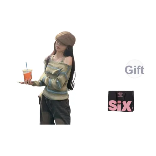 CTRTRC Зеленый Женский Трикотаж