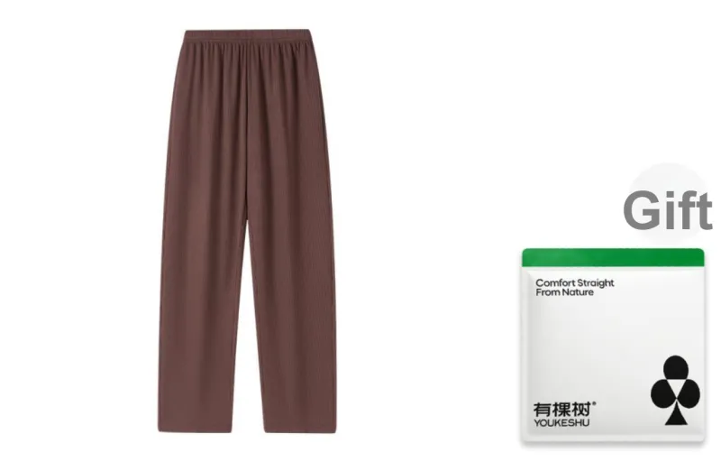 YOUKESHU Pajama Pants Women's Shopping Bag-0