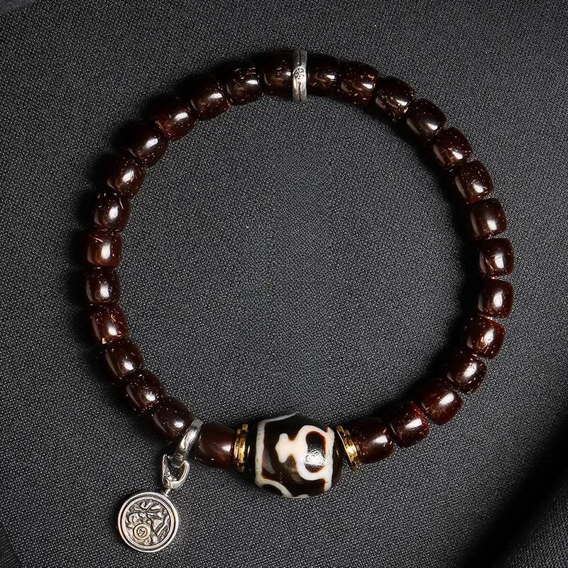 MUSHENGYUAN Coconut Shell Beads Bracelets Unisex-1
